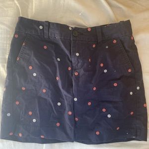 Tommy Hilfiger Nautical Embroidered Shorts in Navy
